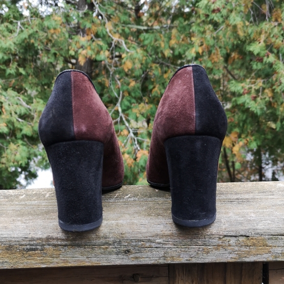 Stuart Weitzman patchwork leather heels - Picture 6 of 8